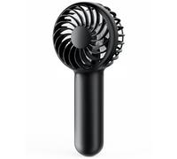 Gaiatop Mini Portable Handheld Fan, 3 Speed Powerful Battery Operated, Small USB Rechargeable Personal Fan for Makeup Eyelash, Camping Beach Airplane Travel Essentials for Women Girls