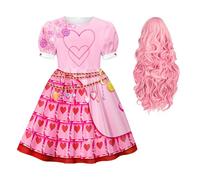 Gaifully Descendants 4 Bridget Costume Dress for Girls Dresses Rise of Red Kids Fancy Birthday Party Princess Dress Up Halloween Cosplay Outfit