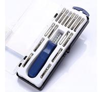GAILY YOUTH Precision Screwdriver Set,16 in 1 Magnetic Screwdriver Tool with Storage Box, Repair Detach Tool Kit for Phone Computer Game Console Eyeglass Watch
