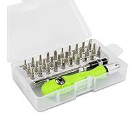 GAILY YOUTH Precision Screwdriver Set, 32 in 1 Manual Screwdriver Tool with Storage Box, Screwdriver Repair Tool Kit for Phone Computer Game Console Eyeglass Watch