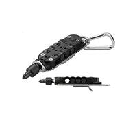 GAILY YOUTH Screwdriver Mini Multi Tool with Wrench Hex Bit Bottle Opener Wrench,9 in 1 Magic Screwdriver with Carabiner for Outdoor Repairing Camping Fishing