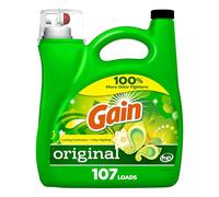 Gain + Aroma Boost Liquid Laundry Detergent Original Scent 107 Loads 154 oz HE Compatible