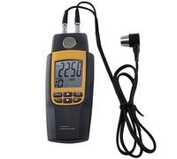 GAIN EXPRESS Ultrasonic Thickness Meter Tester Gauge Measure 1.2~220 mm Velocity Digital LCD for metal steel aluminum copper glass iron plastics tile brass gold silver zinc