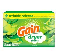 Gain Original Scent Tumble Dryer Sheets 240