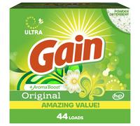 GAIN Powder Laundry Detergent for Regular & he Washers Original Scent 45 Oz (Packaging May Vary)