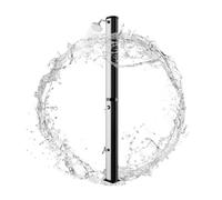 Gainoom 35L Solar Heated Shower Temperature Adjustable 2-Section Shower Garden Poolside