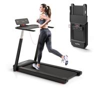 Gainoom Folding Black Treadmill Max 3Hp Walking Running Jogging Exercise Machine W/ Led Display