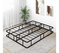 Gainoom King Size Bed Frame Heavy-Duty Metal Mattress Foundation Platform Bed Frame With Metal Slat Support