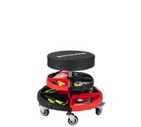 Gainoom Rolling Mechanic Stool With Cushioned Seat