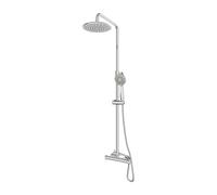 Gainsborough GDRE Thermostatic Bar Mixer Shower with Adjustable & Drencher Heads - Round
