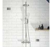 Gainsborough GDRP Thermostatic Cool Touch Bar Mixer Shower with Adjustable & Drencher Heads - Round