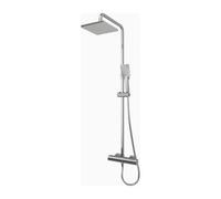 Gainsborough GDSP Thermostatic Cool Touch Bar Mixer Shower with Adjustable & Drencher Heads - Square