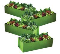 Gainsborough Grow Bag Planter With Reusable Polyester Raised Bed, Grow Your Own Vegetables & Herbs, W100Xd25Xh42Cm