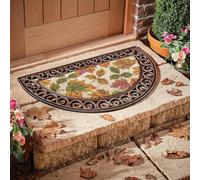 Gainsborough Half Moon Coir & Rubber Autumn Door Mat, 75 x 45cm | Size: 45 cm x 75 cm Gainsborough Multicolor 45 cm x 75 cm