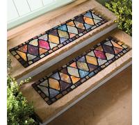 Gainsborough Heavy-Duty Step Mats - Non-Slip, Hose-Down, Set of 2 | Size: 90 cm x 240 cm Gainsborough Multicolor 90 cm x 240 cm