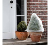 Gainsborough Pack of 6 Fleece Frost Jackets, Reusable Plant Covers, 80 x 60cm in Silver | Size: 80 x 60 cm Gainsborough Silver 80 x 60 cm