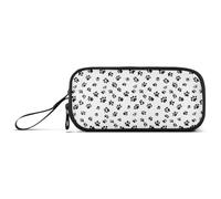 GAIREG Black Paw Prints White Pen-securing Marker Case for Artists