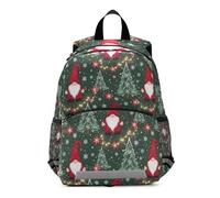GAIREG Cute Christmas Gnomes Red Toddler Backpack for Girls Boys Kids Backpacks Mini Travel Backpack 3-6 Years, Medium