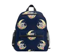 GAIREG Cute Koala Bears Toddler Girl Backpack with Name Tag, Small Travel Backpack, Cute Koala Bears, 6-8 Years