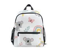 GAIREG Cute Koala White Toddler Boy Backpack with Name Tag, Kids School Bag Kindergarten Backpacks, Cute Koala White, M, Cute Backpacks