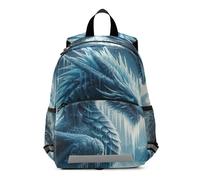 GAIREG Dragon Ice Toddler Girl Backpack with Leash Kids School Backpacks Small Kindergarten Backpacks 3-6 Years, Medium