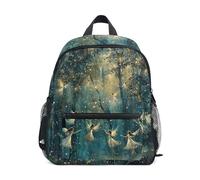 GAIREG Fairies Flying Toddler Boy Backpack with Name Tag, Kindergarten Backpack for Boys 3-5 Years