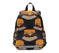 GAIREG Hamburger Fries Backpack for Toddler Girls Boys, Mini Kids Backpacks Kindergarten Backpacks 3-6 Years, Medium