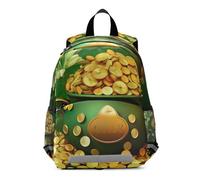 GAIREG Happy St Patrick's Day Toddler Girl Backpack with Leash, Mini Kids Backpacks Travel Backpack 3-6 Years Medium