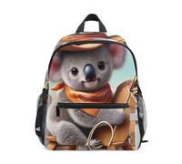 GAIREG Koala Bear Pony Cute Toddler Girl Backpack with Name Tag, Small Kids School Backpacks Preschool Backpacks 6-8 Years