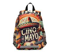 GAIREG Mexico Cinco De Mayo Small Toddler Backpack for Boys Girls Kids Backpacks Preschool Backpacks 3-6 Years Medium