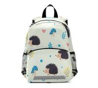 GAIREG Toddler Boy Backpack with Leash, Cute Hedgehogs Little Kid's Backpacks Small Travel Backpack 3-6 Years, Medium