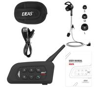 GaiRen V4C Plus Referee Headsets with Right Earpiece, USB C Interface Referee Communication System Sets for Volleyball Official Football Coach Crews Soccer Handball
