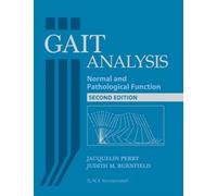 Gait Analysis : Normal and Pathological Function