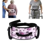 Gait Belt Transfer Belt for Seniors, 1680D Polyester Gate Belt with Quick Release Buckle, Gate Belts Medical Lifting Belt with 5 Handles for Elderly, Patient Transfer, Handicap, Physical Therapy