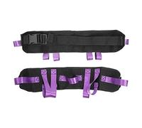 Gait Belt with Handles Adjustable Medical Care Safety Gait Assist Device for Elderly, Handicapped, Patient Care Supports 450 Lbs Transfer Belt with Quick Release Buckle