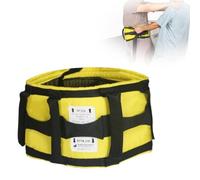 Gait Belts Transfer Belts with Handles for Seniors, Medical Standing Aid Transfer Belts with Buckle for Elder (Yellow, Medium)