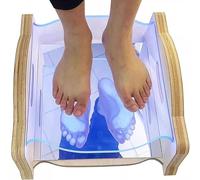 Gait Detection Equipment with Examine Light Acrylic Panel, Check Health of Feet and Prevent Abnormal Situations, Bearing 150KG, for Flat Feet, Arch
