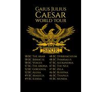 Gaius Julius Caesar World Tour: Gaius Julius Caesar Classical History Of Antiquity And Ancient Rome SPQR Notebook / Journal