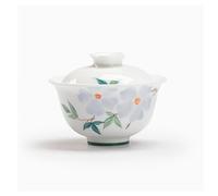 Gaiwan Teacup Gaiwan teapot, Kung Fu Ceramic Tea Set Handmade Traditional Tea Ceremony Set, Retro Design Office Teacup drinkware