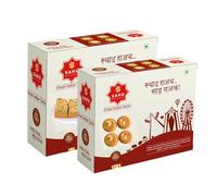 GAJAK BHANDAR Cham Cham Gajak 500g & Gajak Barfi 300g Combo Pack | Made with Cow Ghee | No Added Preservatives or Colours | Healthy Snacks & Sweets | Premium Packaging