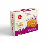GAJAK BHANDAR Gol Peanut Chikki 500 Gram | Peanuts Round Gajjak Sweets | Chikkis Jaggery | Groundnut Gazak | No Added Preservatives and Colours