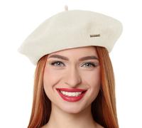 Gajaous Classic Wool Berets for Women,Stylish French Beret Hats for Women Girls Lady Painters Hat Cream