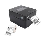 GAJETTO Thermal Label Printer 4x6 Bluetooth | Portable Shipping laber Printer For Business | Compatible with iPhone, Android, Windows, macOS | For Royal Mail, Amazon, Shopify, Ebay, UPS, Etsy