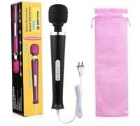 Gajoin Vibrating Massager Powerful Big Electric Back Massager for Sports Recovery Muscle Aches Body Pain Shoulder Foot Massage Big Massage Black