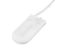 GAJUST 2/5pcs 2 Slots 3V CR2032 CR 2032 Button Coin Cell Battery Holder Case Cover With ON-OFF Switch Black White Transparent Case (Color : 2Pcs White)