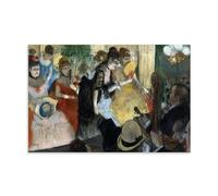 GAJUST Edgar Degas Cafe Concert Poster Cafe Concert Painted, Canvas Print Art Poster; Unframe; 16x24inch(40x60cm)