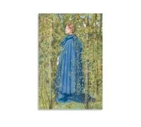 GAJUST Edward Robert Hughes Reverie, Painter Art Poster Canvas Printing Decorative Painting; Unframe; 12x18inch(30x45cm)