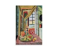 GAJUST Interior With A Phonograph Poster Interior with A Phonograph Painted by Henri Matisse in 1924., Canvas Print Art Poster; Unframe; 24x36inch(60x90cm)