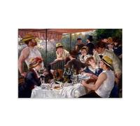 GAJUST Renoir Boating Party Poster Luncheon of The Boating Party Painted by Pierre Auguste Renoir in 1881., Canvas Print Art Poster; Unframe; 24x36inch(60x90cm)