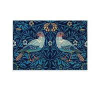 GAJUST William Morris Birds Poster Birds Designed by William Morris (1834-1896)., Canvas Print Art Poster; Unframe; 20x30inch(50x75cm)